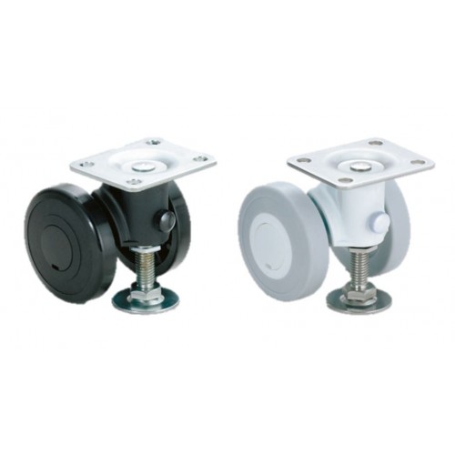 Parts Separable Caster With Glide (Plate Type)